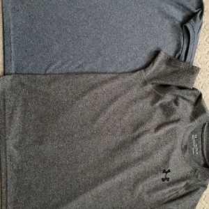 Boys Under Armour dri-fit shirts